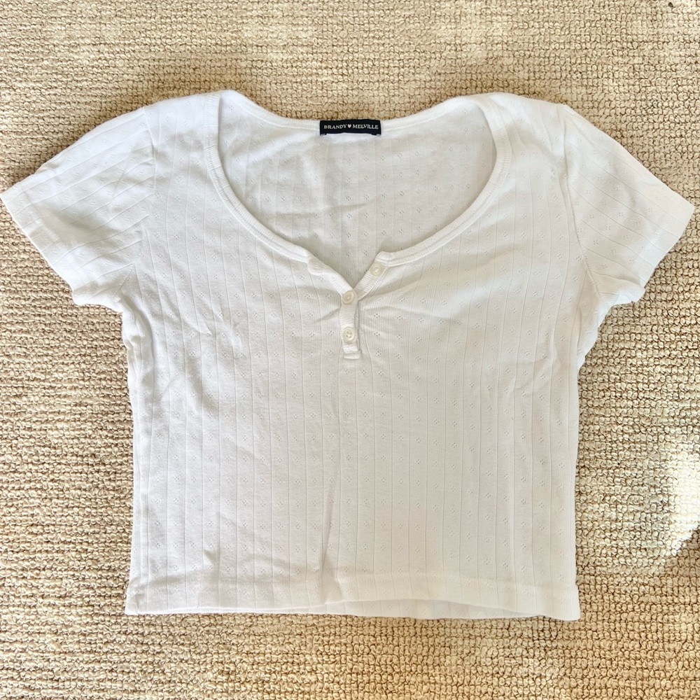 Brandy Melville white tee